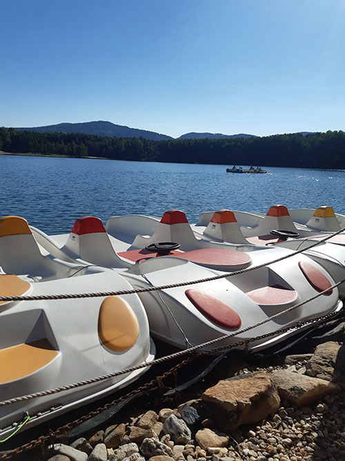 Půjčovna šlapadel a lodiček